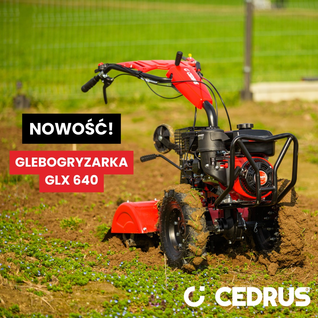 Glebogryzarka Cedrus GLX640 – nowość w naszej ofercie!