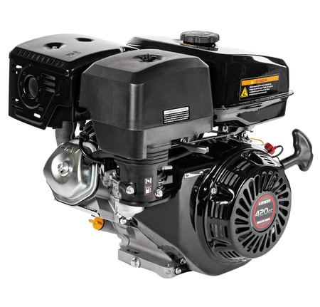 Silnik Loncin G420F-A wał poziomy 25 mm / 60 mm