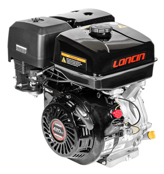 Silnik Loncin G390F-A wał poziomy 25 mm / 60 mm