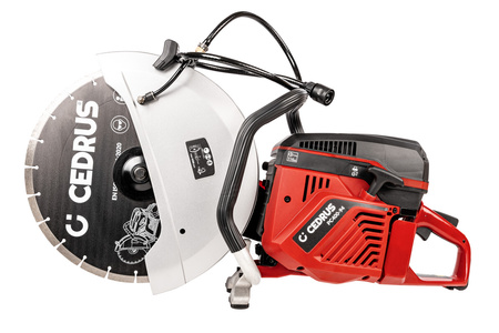 PIŁA RĘCZNA SPALINOWA CEDRUS PC400-94 PILARKA TARCZOWA PRZECINARKA BUDOWLANA DO BETONU I ASFALTU Ø 400mm 6.5KM - FASHION GARDEN - OFICJALNY DYSTRYBUTOR - AUTORYZOWANY DEALER CEDRUS