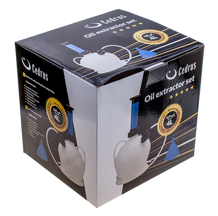 Zestaw do odsysania oleju i paliwa 4L