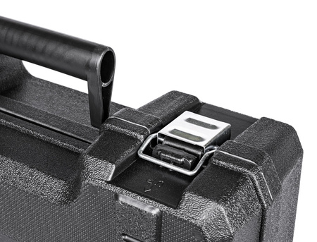 Szlifierka kątowa z baterią i ładowarką w walizce Cedrus CEDAG125LI-SET