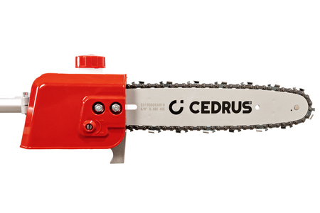 OKRZESYWARKA SPALINOWA CEDRUS PW425 PIŁA ŁAŃCUCHOWA PILARKA PRZECINARKA PODKRZESYWARKA GAŁĘZIÓWKA DO DREWNA NA TELESKOPOWYM WYSIĘGNIKU Z ZASIĘGIEM 6 METRÓW - FASHION GARDEN - OFICJALNY DYSTRYBUTOR - AUTORYZOWANY DEALER CEDRUS