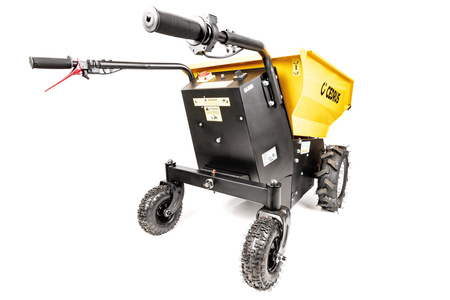 WOZIDŁO TRANSPORTER AKUMULATOROWY BUDOWLANY OGRODOWY TACZKA WYWROTKA 48V 20AH 1000W - CEDRUS TA500 - FASHION GARDEN - OFICJALNY DYSTRYBUTOR - AUTORYZOWANY DEALER CEDRUS