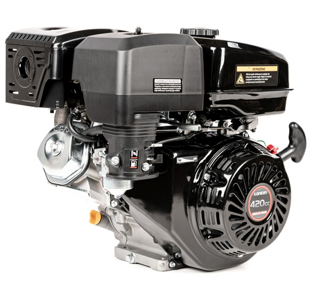 Silnik Loncin G420F-L wał poziomy stożek 22,2 mm / 110 mm