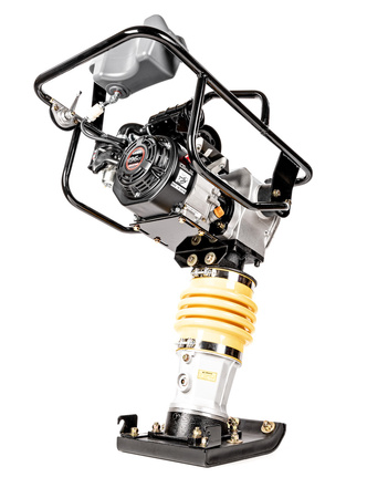 STOPA ZAGĘSZCZARKA SKOKOWA DO GRUNTU STOPA WIBRACYJNA UBIJARKA PŁYTOWA SKOCZEK 78kG -CEDRUS ST02 - FASHION GARDEN - OFICJALNY DYSTRYBUTOR - AUTORYZOWANY DEALER CEDRUS