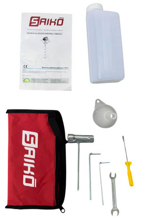 SAIKO SW52 WIERTNICA ŚWIDER SPALINOWY DO GLEBY GLEBOWY DO ZIEMI 2.4 KM + 3 WIERTŁA GRATIS - SAIKO SW52 - FASHION GARDEN - OFICJALNY DYSTRYBUTOR