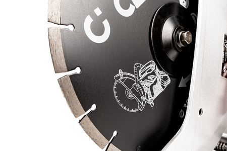 PIŁA RĘCZNA SPALINOWA CEDRUS PC350 PILARKA TARCZOWA PRZECINARKA BUDOWLANA DO BETONU I ASFALTU Ø 350mm 4,8KM - FASHION GARDEN - OFICJALNY DYSTRYBUTOR - AUTORYZOWANY DEALER CEDRUS