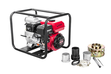 MOTOPOMPA POMPA STRAŻACKA SPALINOWA SZLAMOWA DO WODY BRUDNEJ CZYSTEJ WYSOKOWYDAJNA - CEDRUS PB60-3 - 5.5KM 60000 l/h - FASHION GARDEN - OFICJALNY DYSTRYBUTOR - AUTORYZOWANY DEALER CEDRUS