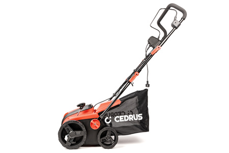 WERTYKULATOR DO TRAWY CEDRUS WE38 AERATOR 2w1 + 2 WAŁKI 1800W / 38cm CEDWE38 - FASHION GARDEN - OFICJALNY DYSTRYBUTOR - AUTORYZOWANY DEALER CEDRUS