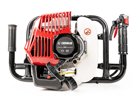 WIERTNICA GLEBOWA SPALINOWA ŚWIDER GLEBOWY Z AMORTYZATOREM CEDRUS SW03  + WIERTŁO 200mm GRATIS - FASHION GARDEN - OFICJALNY DYSTRYBUTOR - AUTORYZOWANY DEALER CEDRUS