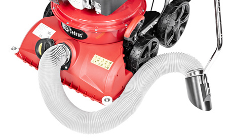 ODKURZACZ + WERTYKULATOR SPALINOWY DO LIŚCI CEDRUS LV58 S 4w1 OGRODOWY ODKURZACZ + DMUCHAWA NA KOŁACH Z NAPĘDEM 2w1 LV58S - FASHION GARDEN - OFICJALNY DYSTRYBUTOR - AUTORYZOWANY DEALER CEDRUS