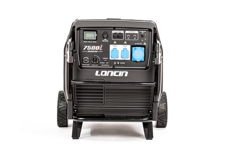 AGREGAT GENERATOR INWERTOROWY LONCIN LC7500i PRĄDOTWÓRCZY INWERTEROWY 230V 7.5 KW ESTART - ROZRUSZNIK - FASHION GARDEN - OFICJALNY DYSTRYBUTOR - AUTORYZOWANY DEALER LONCIN