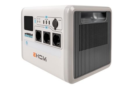 STACJA ZASILANIA BANK MAGAZYN ENERGI AGREGAT POWERBANK STACJA ZASILAJĄCA - LONCIN EHOM EP1650-3 -1024Wh moc 1650VA - FASHION GARDEN - OFICJALNY DYSTRYBUTOR - AUTORYZOWANY DEALER LONCIN