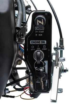 Silnik Rato R670 wał poziomy 25,4 mm / 72 mm