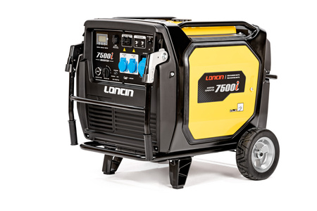 AGREGAT GENERATOR INWERTOROWY LONCIN LC7500i PRĄDOTWÓRCZY INWERTEROWY 230V 7.5 KW ESTART - ROZRUSZNIK - FASHION GARDEN - OFICJALNY DYSTRYBUTOR - AUTORYZOWANY DEALER LONCIN