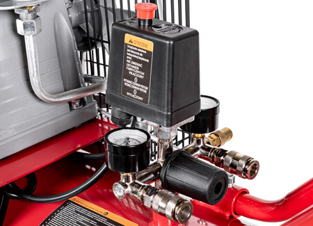 SPRĘŻARKA TŁOKOWA KOMPRESOR TŁOKOWY OLEJOWY 100L - CEDRUS KM100 - FASHION GARDEN - OFICJALNY DYSTRYBUTOR - AUTORYZOWANY DEALER CEDRUS