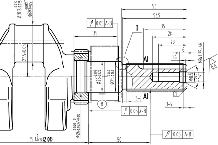 Silnik Rato R210 wał poziomy 20 mm / 61 mm