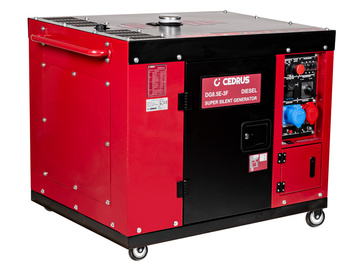 AGREGAT GENERATOR PRĄDOTWÓRCZY 8.5kW / 18 KM CEDRUS DG8.5E-3F 230/400V AVR WERSJA WYCISZONA SILENT CEDRUS 8.5 kW KD1100F DIESEL - FASHION GARDEN - OFICJALNY DYSTRYBUTOR - AUTORYZOWANY DEALER CEDRUS