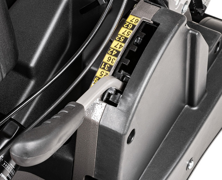 Kosiarka Weibang WB567SK V-R z napędem i rolką ugniatającą