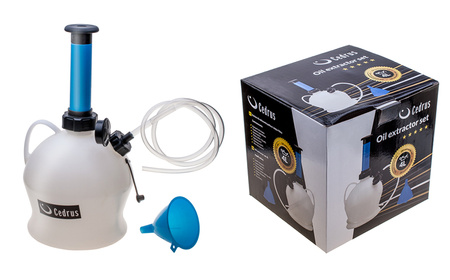 Zestaw do odsysania oleju i paliwa 4L