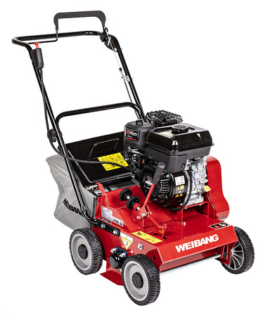 WERTYKULATOR SPALINOWY DO TRAWY WEIBANG WB384 RB PROFI PROFESJONALNY BRIGGS & STRATTON WB384 WB 384 - FASHION GARDEN - OFICJALNY DYSTRYBUTOR - AUTORYZOWANY DEALER WEIBANG