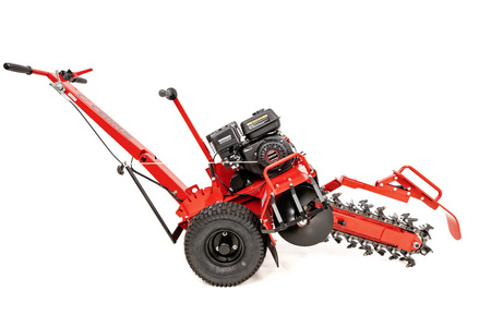 KOPARKA ŁAŃCUCHOWA OGRODOWA OGRODNICZA CEDRUS KP02 DR-TR-70 SPALINOWA MINIKOPARKA DO UKŁADANIA RUR, PRZEWODÓW, KABLI itp. 6.5 KM / 45cm - FASHION GARDEN - OFICJALNY DYSTRYBUTOR - AUTORYZOWANY DEALER CEDRUS