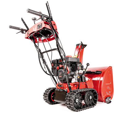 ODŚNIEŻARKA SPALINOWA PŁUG DO ŚNIEGU - CEDRUS SB61G-E+ - ODŚNIEŻARKI NA GĄSIENICACH WIRNIKOWA DWUSTOPNIOWA 7KM ESTART z ROZRUSZNIKIEM - FASHION GARDEN - OFICJALNY DYSTRYBUTOR - AUTORYZOWANY DEALER CEDRUS