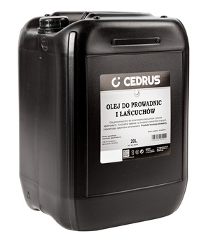 Olej do prowadnic i łańcuchów CEDRUS 20l