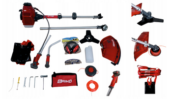 SAIKO SK520 KOSA WYKASZARKA PODKASZARKA PODCINARKA SPALINOWA DO TRAWY 1.9KM - SAIKO SK520 - FASHION GARDEN - OFICJALNY DYSTRYBUTOR