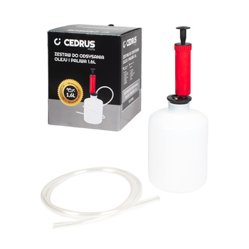 Zestaw do odsysania oleju i paliwa 1.6L