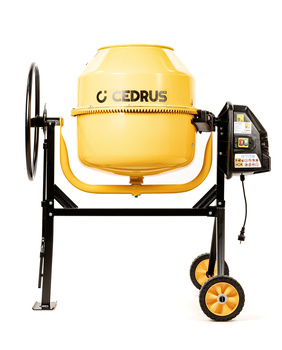 BETONIARKA BUDOWLANA BETONIARKI 220L - CEDRUS BT220 - FASHION GARDEN - OFICJALNY DYSTRYBUTOR - AUTORYZOWANY DEALER CEDRUS