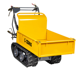 WOZIDŁO TRANSPORTER BUDOWLANY GĄSIENICOWY OGRODOWY TACZKA WYWROTKA NA GĄSIENICACH - CEDRUS TR300G - FASHION GARDEN - OFICJALNY DYSTRYBUTOR - AUTORYZOWANY DEALER CEDRUS